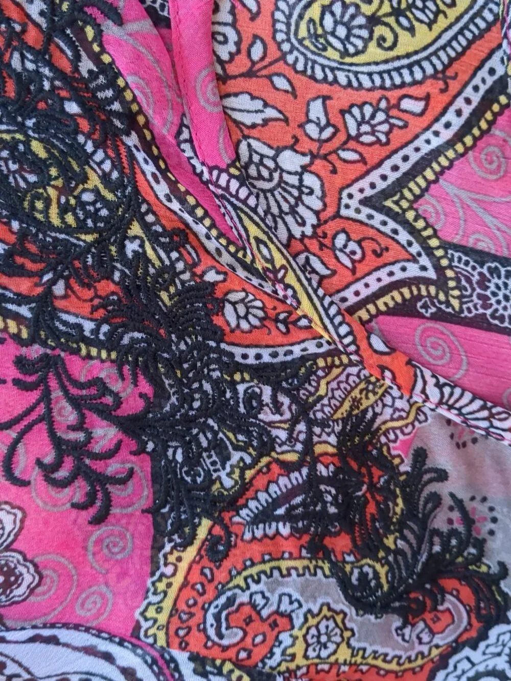 Vintage Sheer Tunic Cover Up - Picture 9 of 10
